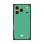 Premium Square Case with MagSafe［ Original - Favorite Color Heart - Green ］