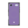 Premium Square Case with MagSafe［ Original - Favorite Color Heart - Purple ］