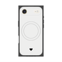 Premium Square Case with MagSafe［ Original - Favorite Color Heart - White ］