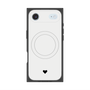 Premium Square Case with MagSafe［ Original - Favorite Color Heart - White ］