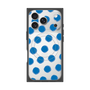 Premium Square Case with MagSafe［ Original - Favorite Color Polka Dots - Blue ］