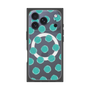 Premium Square Case with MagSafe［ Original - Favorite Color Polka Dots - Green ］