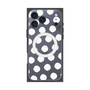 Premium Square Case with MagSafe［ Original - Favorite Color Polka Dots - White ］