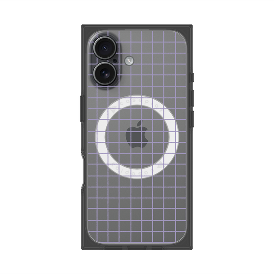 Premium Square Case with MagSafe［ Original - Favorite Color Check - Purple ］