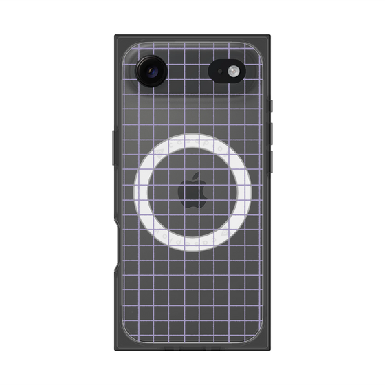 Premium Square Case with MagSafe［ Original - Favorite Color Check - Purple ］