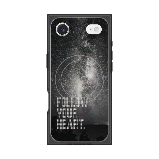 Premium Square Case with MagSafe［ Original - Dot Overlay - FOLLOW YOUR HEART/C ］