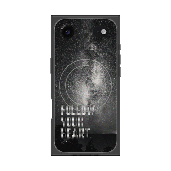 Premium Square Case with MagSafe［ Original - Dot Overlay - FOLLOW YOUR HEART/C ］