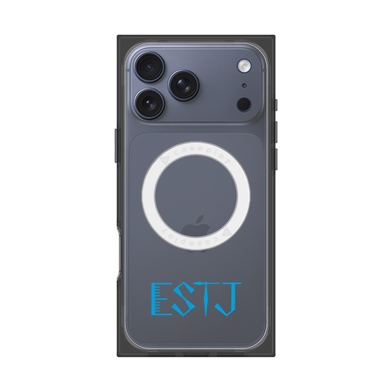 Premium Square Case with MagSafe［ Original - ESTJ Executive - Alphabet ］