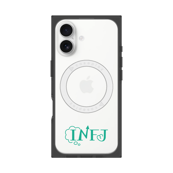 Premium Square Case with MagSafe［ Original - INFJ Advocate - Alphabet ］