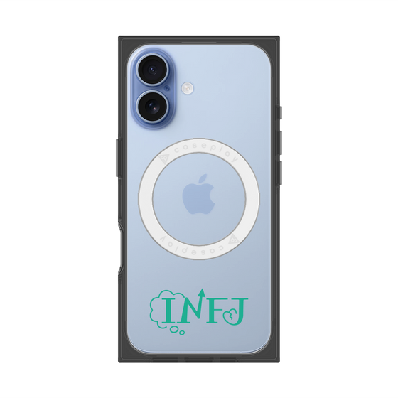 Premium Square Case with MagSafe［ Original - INFJ Advocate - Alphabet ］