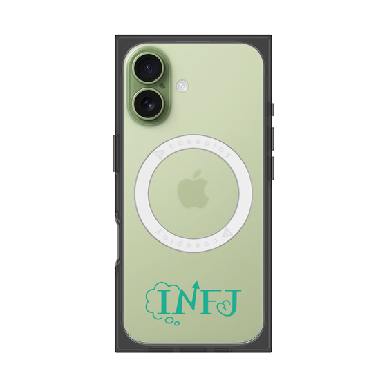Premium Square Case with MagSafe［ Original - INFJ Advocate - Alphabet ］