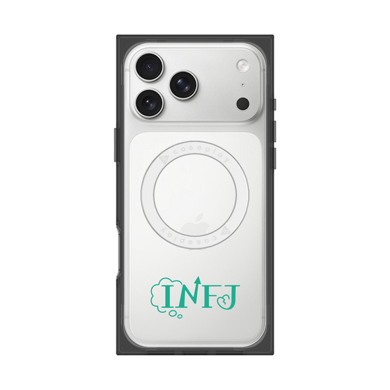 Premium Square Case with MagSafe［ Original - INFJ Advocate - Alphabet ］