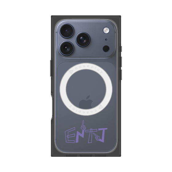 Premium Square Case with MagSafe［ Original - ENTJ Commander - Alphabet ］