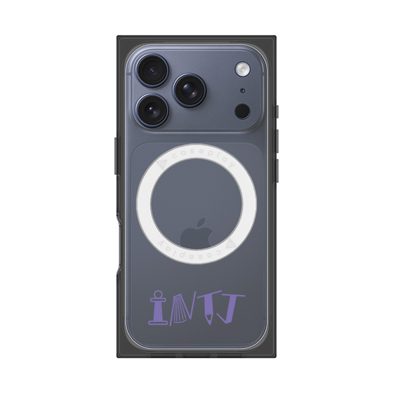 Premium Square Case with MagSafe［ Original - INTJ Architect - Alphabet ］