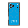 Premium Square Case with MagSafe［ Original - ESTJ Executive - Alphabet - Blue ］