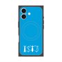 Premium Square Case with MagSafe［ Original - ISTJ Logistician - Alphabet - Blue ］