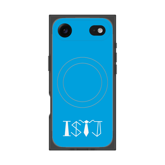 Premium Square Case with MagSafe［ Original - ISTJ Logistician - Alphabet - Blue ］