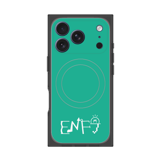Premium Square Case with MagSafe［ Original - ENFJ Protagonist - Alphabet - Green ］