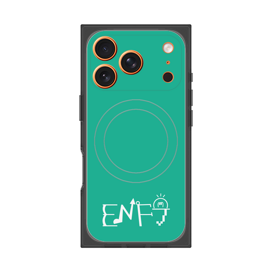 Premium Square Case with MagSafe［ Original - ENFJ Protagonist - Alphabet - Green ］