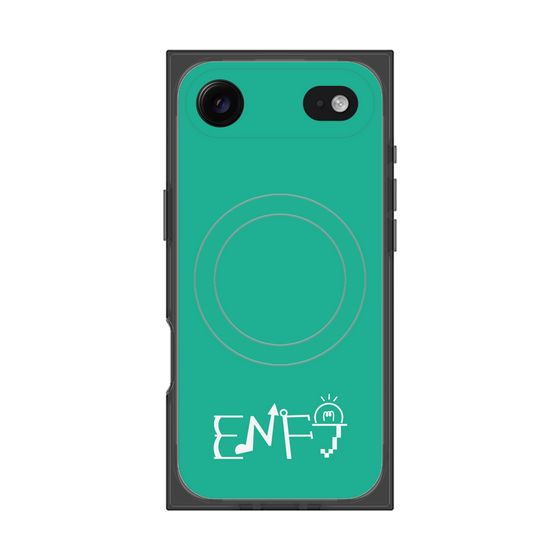 Premium Square Case with MagSafe［ Original - ENFJ Protagonist - Alphabet - Green ］