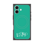Premium Square Case with MagSafe［ Original - ENFP Campaigner - Alphabet - Green ］