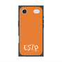 Premium Square Case with MagSafe［ Original - ESTP Entrepreneur - Alphabet - Orange ］