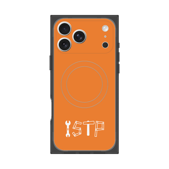Premium Square Case with MagSafe［ Original - ISTP Virtuoso - Alphabet - Orange ］