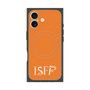 Premium Square Case with MagSafe［ Original - ISFP Adventurer - Alphabet - Orange ］