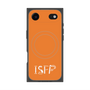 Premium Square Case with MagSafe［ Original - ISFP Adventurer - Alphabet - Orange ］