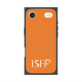 Premium Square Case with MagSafe［ Original - ISFP Adventurer - Alphabet - Orange ］
