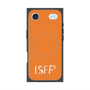 Premium Square Case with MagSafe［ Original - ISFP Adventurer - Alphabet - Orange ］