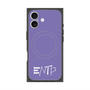Premium Square Case with MagSafe［ Original - ENTP Debater - Alphabet - Purple ］