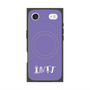Premium Square Case with MagSafe［ Original - INTJ Architect - Alphabet - Purple ］