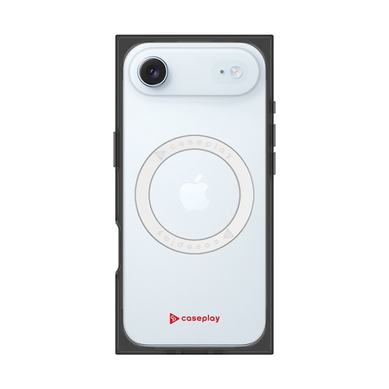 Premium Square Case with MagSafe［ Original - CASEPLAY Logo - Red/A ］