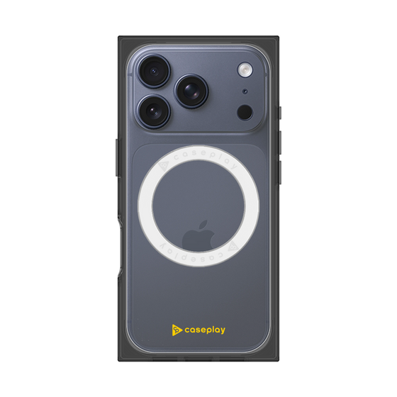 Premium Square Case with MagSafe［ Original - CASEPLAY Logo - Yellow/A ］