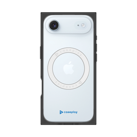 Premium Square Case with MagSafe［ Original - CASEPLAY Logo - Blue/A ］