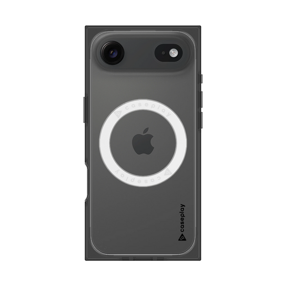 Premium Square Case with MagSafe［ Original - CASEPLAY Logo - Black/B ］