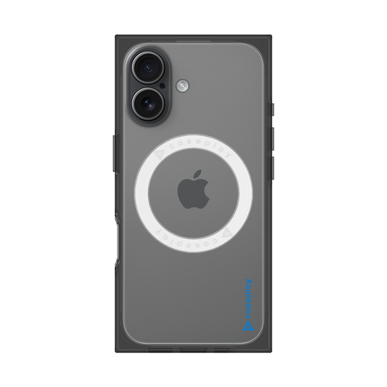 Premium Square Case with MagSafe［ Original - CASEPLAY Logo - Blue/B ］