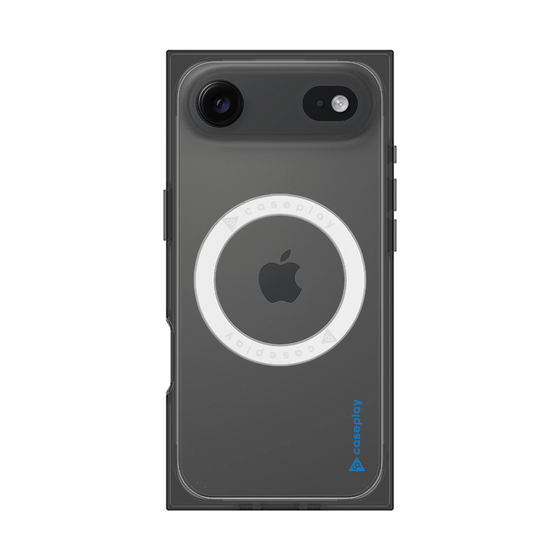 Premium Square Case with MagSafe［ Original - CASEPLAY Logo - Blue/B ］