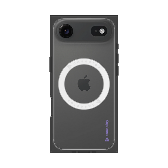 Premium Square Case with MagSafe［ Original - CASEPLAY Logo - Purple/B ］