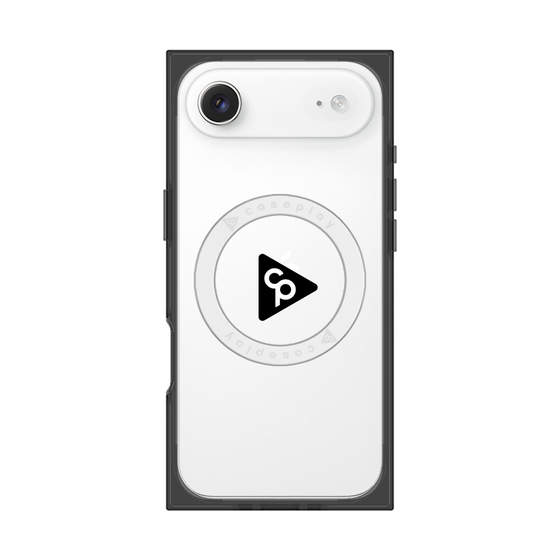 Premium Square Case with MagSafe［ Original - CASEPLAY Logo - Black/C ］