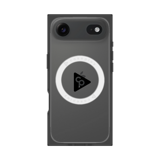 Premium Square Case with MagSafe［ Original - CASEPLAY Logo - Black/C ］