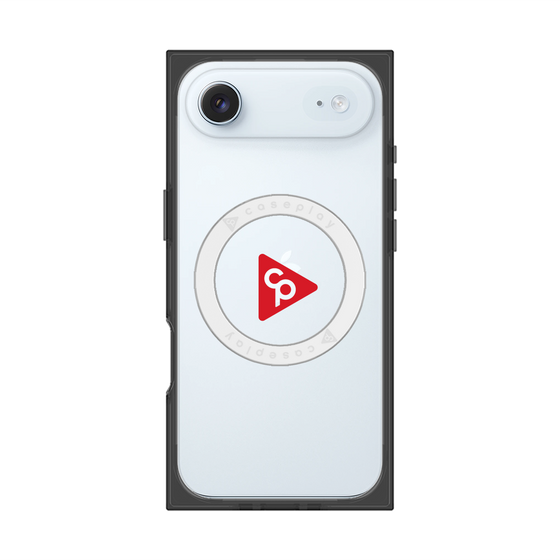 Premium Square Case with MagSafe［ Original - CASEPLAY Logo - Red/C ］