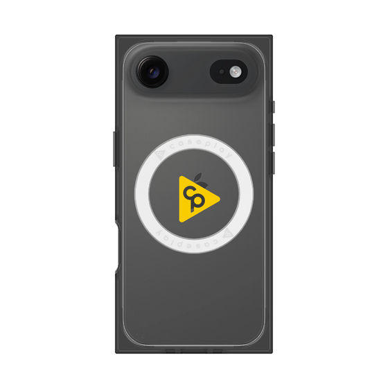 Premium Square Case with MagSafe［ Original - CASEPLAY Logo - Yellow/C ］