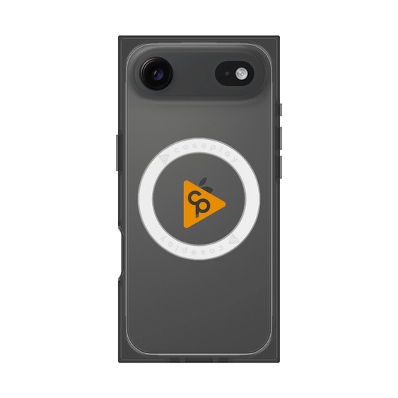 Premium Square Case with MagSafe［ Original - CASEPLAY Logo - Orange/C ］