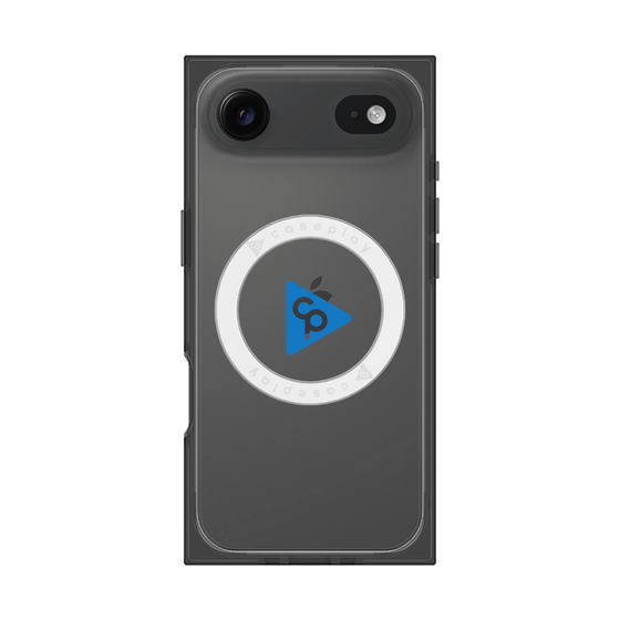 Premium Square Case with MagSafe［ Original - CASEPLAY Logo - Blue/C ］