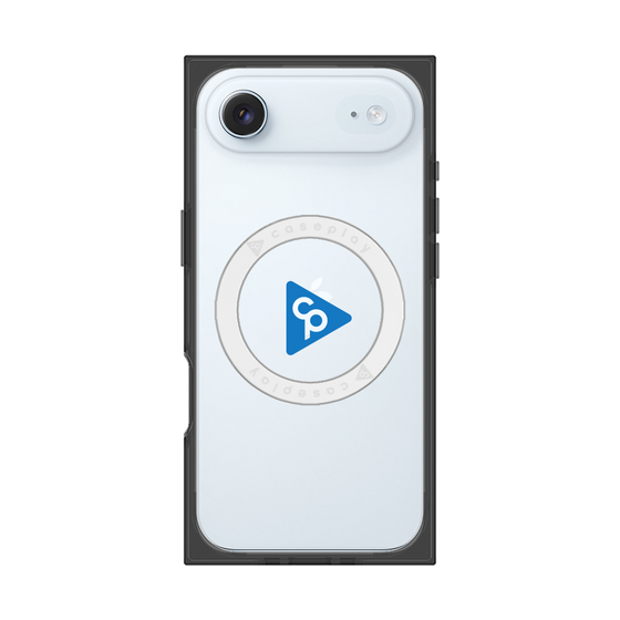 Premium Square Case with MagSafe［ Original - CASEPLAY Logo - Blue/C ］