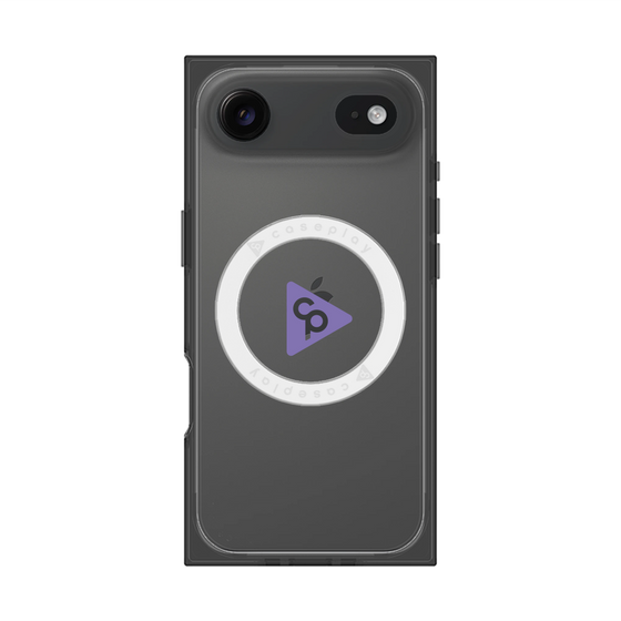 Premium Square Case with MagSafe［ Original - CASEPLAY Logo - Purple/C ］