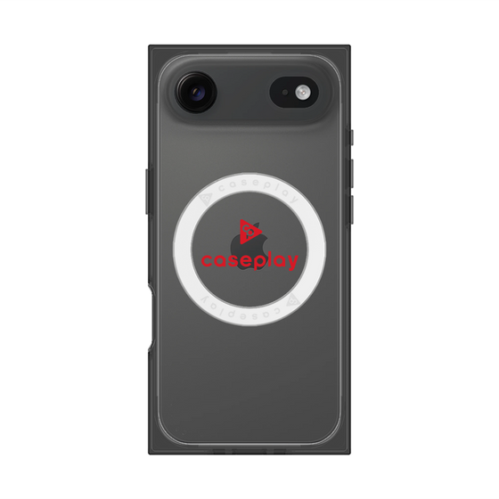 Premium Square Case with MagSafe［ Original - CASEPLAY Logo - Red/D ］