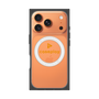 Premium Square Case with MagSafe［ Original - CASEPLAY Logo - Orange/D ］